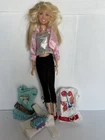 Vintage Disney Hanna Montana Barbie Doll 2007 And Clothing