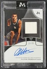 VICTOR WEMBANYAMA 2023-24 TOPPS MERCURY #WAR-9A ROOKIE GU JERSEY AUTO RC 10/99