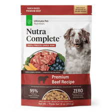 Nutra Complete, 100 Freeze Dried Veterinarian Formulated Raw Dog Food with Anti