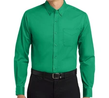 S608 Port Authority® Long Sleeve Easy Care Shirt  XS-6XL, LT-4XLT New