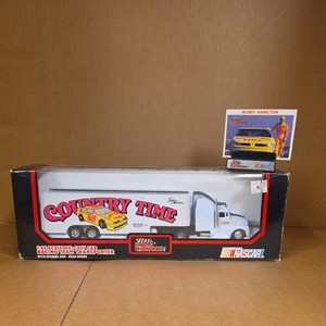 Country Time 18 wheeler Nascar team transporter