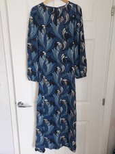 Image of New Mint Velvet Dress - UK Size 6 - Blue - Casual or Workwear Dress