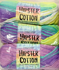 Premier Hipster Cotton Yarn 3 Pack  Summer Splash  