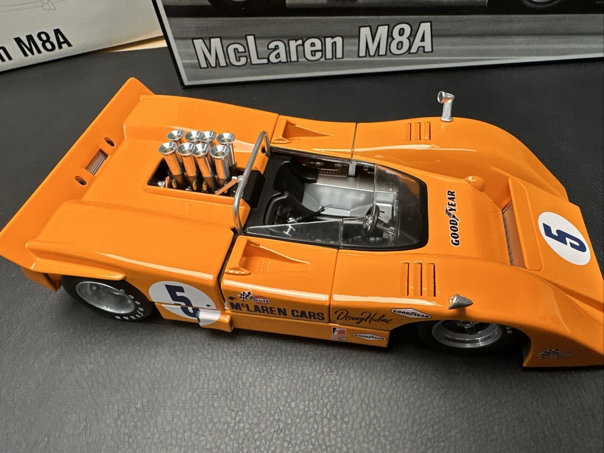 GMP #5 Denny Hulme McLaren M8A Part# 12022 1:18 Diecast Race