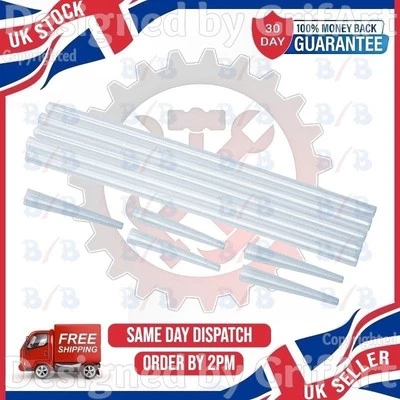 BB 10PC EXPANDING FOAM GUN REPLACEMENT SPARE NOZZLE SET SHORT AND LONG FILLER STRAW