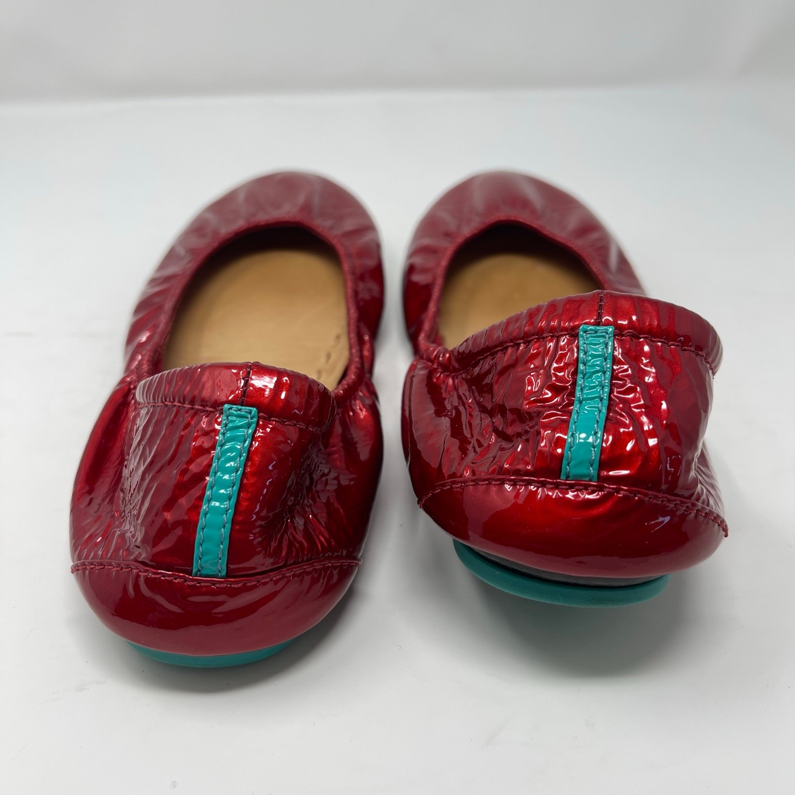 Tieks Red Diamond Patent Leather Flats RARE (Size 9) image 10