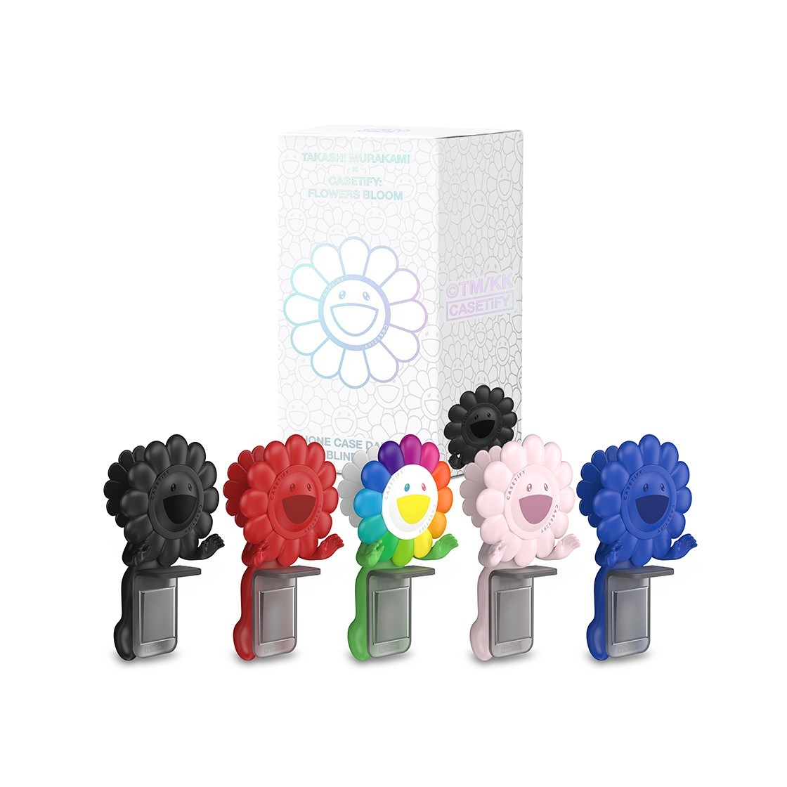 iPhoneアクセサリー CASETiFY TAKASHI MURAKAMI FLOWERS BLOOM Takashi Murakami and CASETiFY Collab in FLOWERS BLOOM