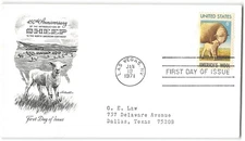 US #1423 FDC, 1971, Artmaster, addressed