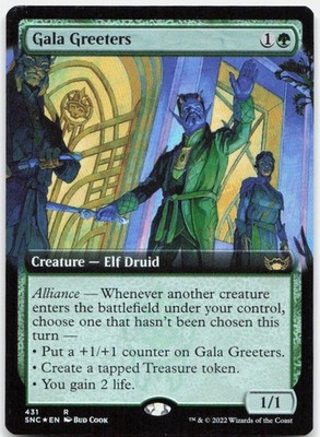 Gala Greeters (Extended Art) *Foil* SNC 431 NM