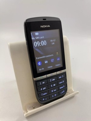 Nokia Asha 300 RM-781 grau orange Netzwerk 2,4'' Bildschirm einfaches Handy