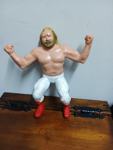 WWF LJN BIG JOHN STUDD  Wrestler 8 Action Figure W...