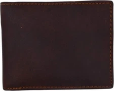 CAZORO Genuine Leather Wallets for Men-Handmade Italian Vintage Distressed...