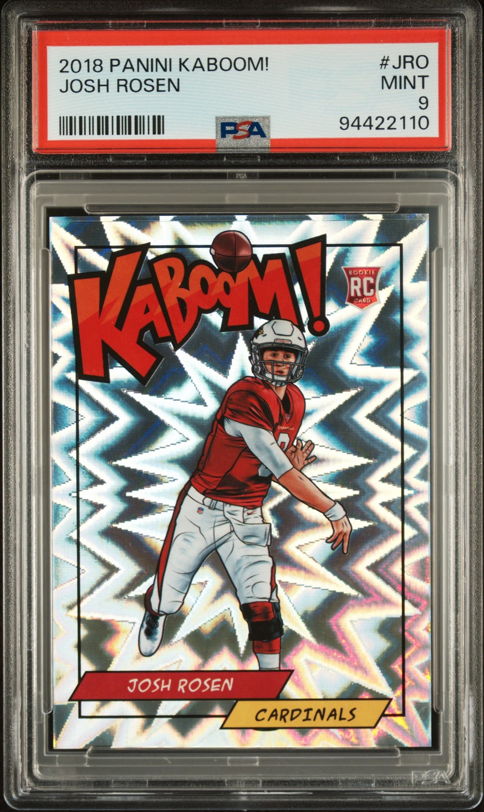 Josh Rosen Panini Kaboom! #JRO Base