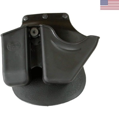 Compact Right-Handed Handcuff and Magazine Pouch for Glock/HK   Black Style
