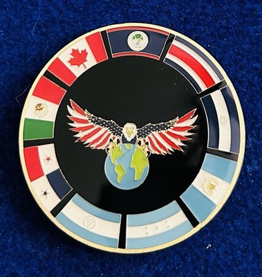 DEA Office Of Foreign Operation MEXICO Central America And Canada Challenge Coin