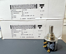 10 PCS 534B1502JC VISHAY 10 Turn Wirewound Potentiometer 5K Ohm  2W linear 1 Box