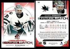 2024-25 SP Authentic Red Limited Future Watch Georgi Romanov
