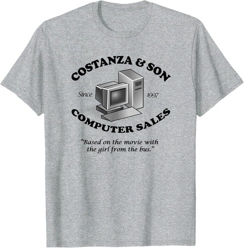 Costanza and Son Computer Sales T-Shirt Hoodie - Picture 6 of 11
