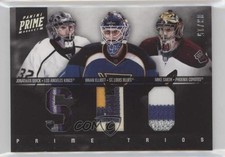 2011-12 Panini Prime Trios Materials /15 Brian Elliott Mike Smith #7 Patch 0j19