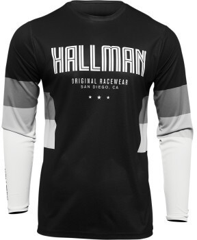 Thor 22 Hallman Differ Draft Jersey 3XL Black/White 2910-6611 Black | White - Picture 1 of 4