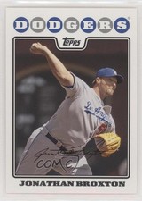 2008 Topps Los Angeles Dodgers Jonathan Broxton #LAD13 0l2