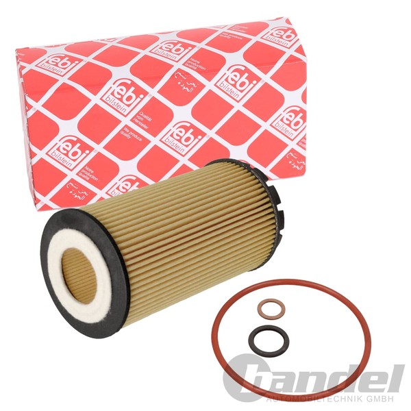Febi ÖLfilter Filtereinsatz Passend FüR Hyundai Elantra Matrix Santa Trajet Tucs-image