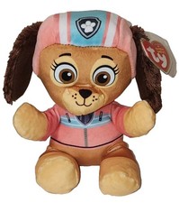 TY Beanie Baby - LIBERTY Soft Plushy 6 Inch Paw Patrol Dog Stuffed Toy NEW