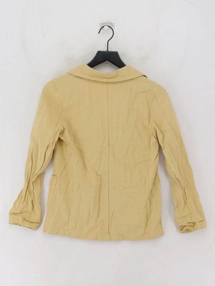 Blazer para mujer Diva pecho: 36 en amarillo 100 % otro abrigo Foto 2 de 4