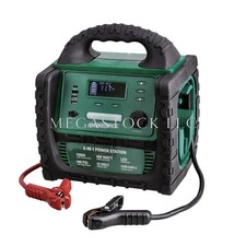 1400 Amp 6-in-1 Power Station Jump Starter 100 Psi Air Compressor 400w Inverter 1400 Amp 6-in-1 Power Station Jump Starter 100 Psi Air Compressor 400w Inverter