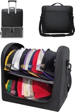 Large Hat Bag for Baseball Caps holds up to 30 hats Hat Organizer Carrier Bag...