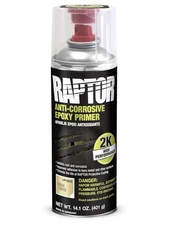 Raptor 2K Epoxy PRIMER. Aerosol 2 Part Epoxy Spray Primer, COLOR: Beige, 14.1 OZ