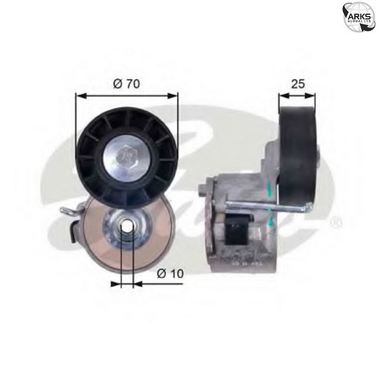 BELT TENSIONER VRIBBED BELT T39137 FOR FIAT DUCATO/Van/Bus/Platform/Chassis 3.0L - Image 21