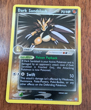 Pokemon TCG Dark Sandslash EX Team Rocket Returns 18/109 rare non-holo 2004 MP on eBay
