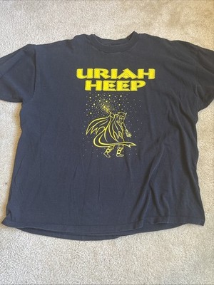 Black COlor Uriah Heep Band Rare Black Shirt Unisex S-5XL SG994