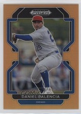 2022 Panini Prizm Draft Picks Neon Orange 49/50 Daniel Palencia #PDP144 nd3