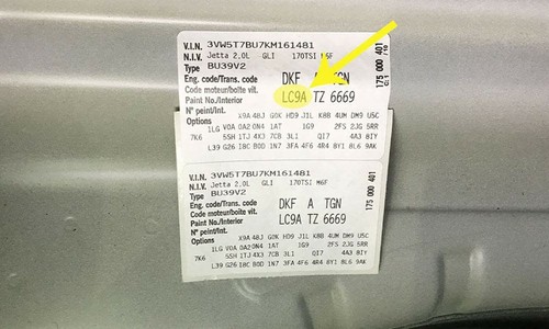 Volkswagen Genuine Touch-Up Paint Night Blue Metallic LH5X/Z2/H5X + Additions - Picture 7 of 10