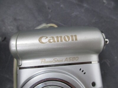 Canon PC1264 PowerShot A580 8.0MP Digital Camera w/ Memory Card