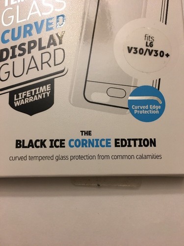 Gadget Guard Black Ice Tempered Glass Screen Protector For LG V30/V30+ - Picture 2 of 5