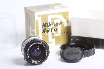 Nikon Nikkor N Auto 2,8/24 Weitwinkel Lens 24mm 2.8 Nippon Kogaku