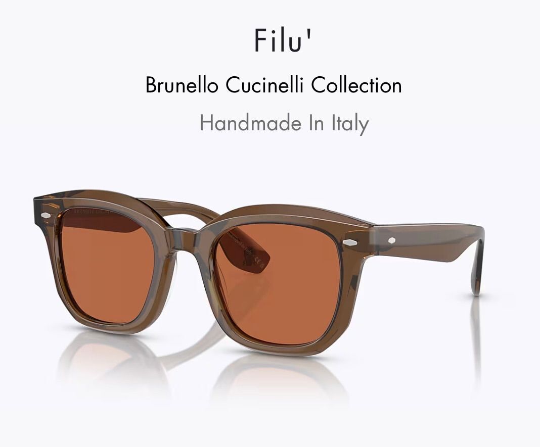 OLIVER PEOPLES X BRUNELLO CUCINELLI Filu Brunello Cucinelli OLIVER PEOPLES X BRUNELLO CUCINELLI Filu Brunello Cucinelli