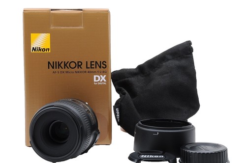 Nikon AF-S DX 40mm f/2.8G MICRO Nikon F mount No. 9220 | eBay