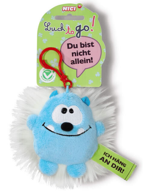 Nici 37167 Schlüsselanhänger Monster hellblau " Du bist nicht allein " Knuddelmo Nici 37167 Schlüsselanhänger Monster hellblau " Du bist nicht allein " Knuddelmo