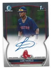 Luis Ravelo - 2022 Bowman Chrome #CPA-LRA 1st Chrome - Boston Red Sox