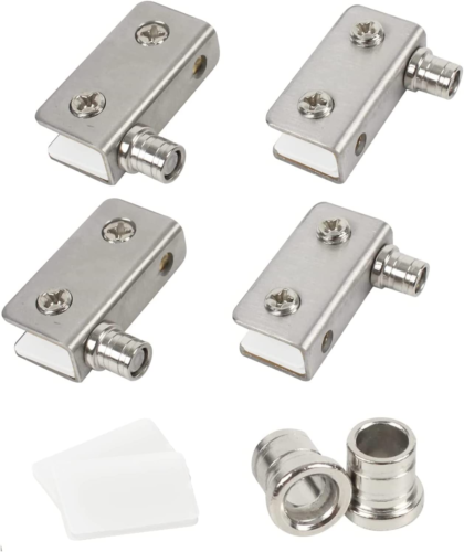 Tambee Glass Door Pivot Hinge Stainless Steel for Free Swinging Glass Doors (For - Picture 7 of 12