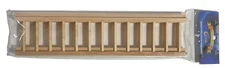 Handley House Classics Dollhouse Fence Unfinished Wood #CLA70241 Porch 3/Pk 1:12