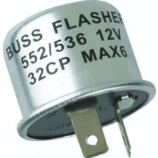552 Heavy Duty Thermal Flasher 2-Terminal Auto Turn Signal Hazard Lights12 Volt