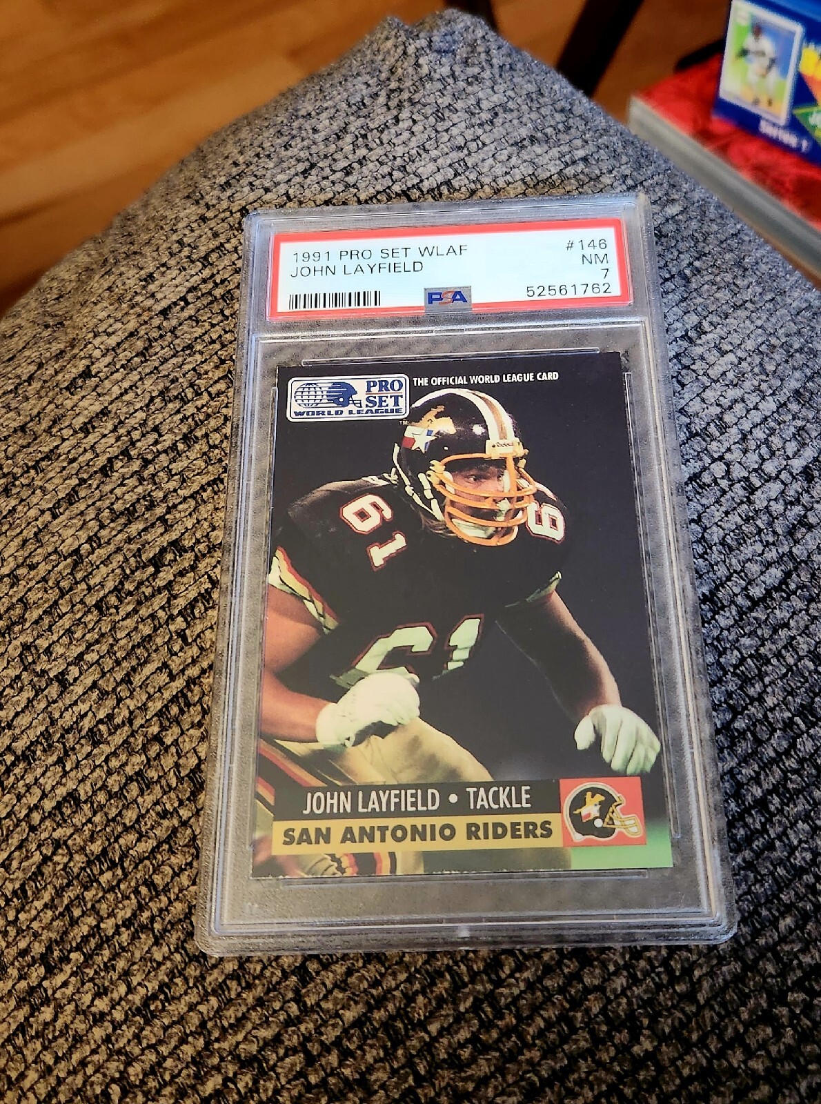 1991 Pro Set WLAF 146 John Layfield RC For Sale Online EBay 1991 Pro Set WLAF 146 John Layfield RC For Sale Online EBay