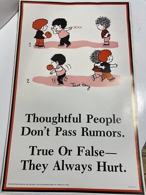 Ted Key Posters Lot Of 24 Vintage Ted Key Positive Attitude Posters 14×22 American Art ...