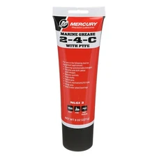 Mercury Marine Quicksilver 2 4 C Marine Lubricant Grease 8oz Tube PN 92-802859A1