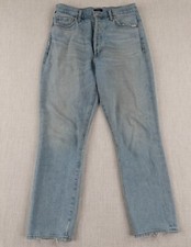 Citizens Of Humanity Olivia Crop High Rise Slim Denim Jeans Womens Made In USA